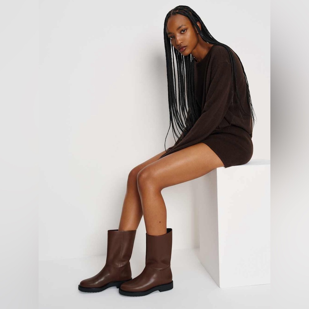 Reformation Dorinda Mid Shaft Boot